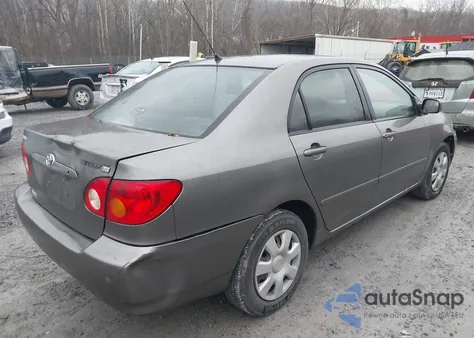 2004 Toyota Corolla Le from USA, damaged, VIN 2T1BR32E54C287744